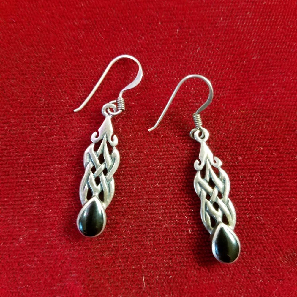 Celtic knot style earrings